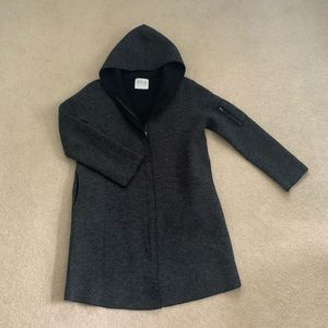 Oversized Grey Winter Coat